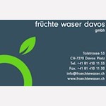 früchte waser davos gmbh, 7270 Davos Platz