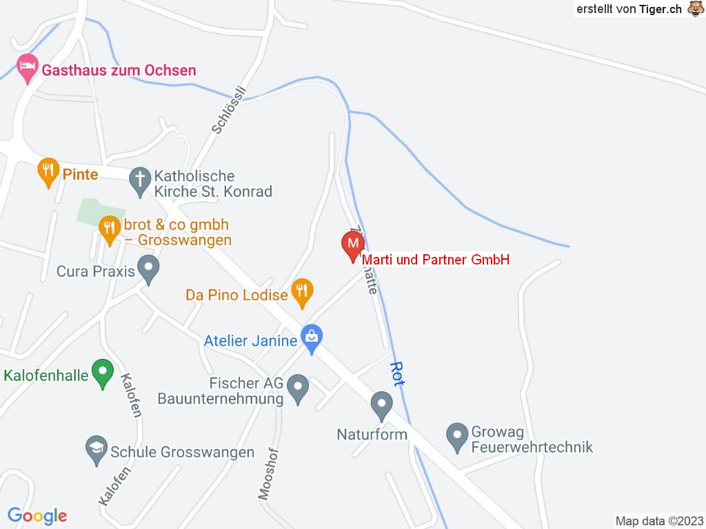Standort Marti und Partner GmbH in 6022 Grosswangen