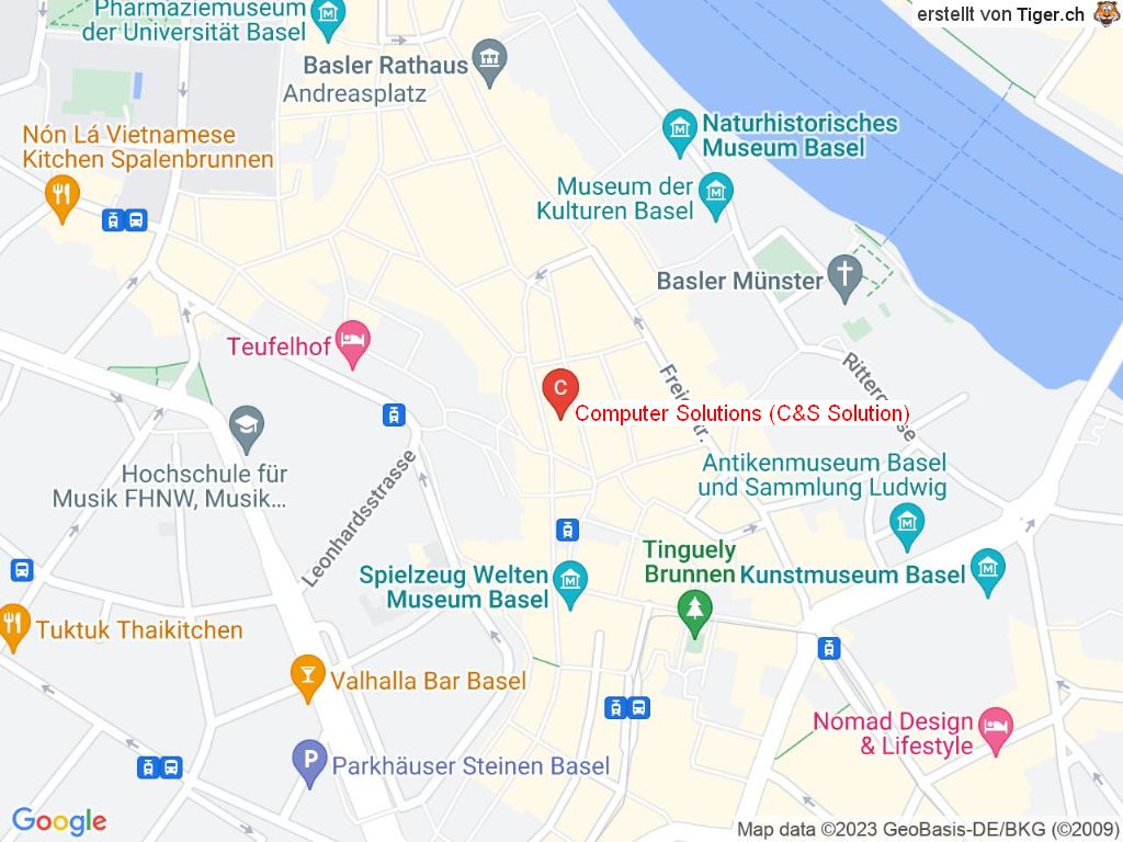 Standort Computer Solutions (C&S Solution) in 4001 Basel